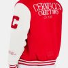 Outerwear | cernucci Outerwear Pearl Embellished Bomber Jacket - Red