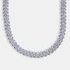 Chains | cernucci Chains 14Mm Iced Dark Blue Cz Prong Cuban Chain