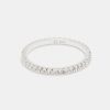 925 Sterling Silver | cernucci 925 Sterling Silver 2Mm 925 Clear Cz Tennis Ring