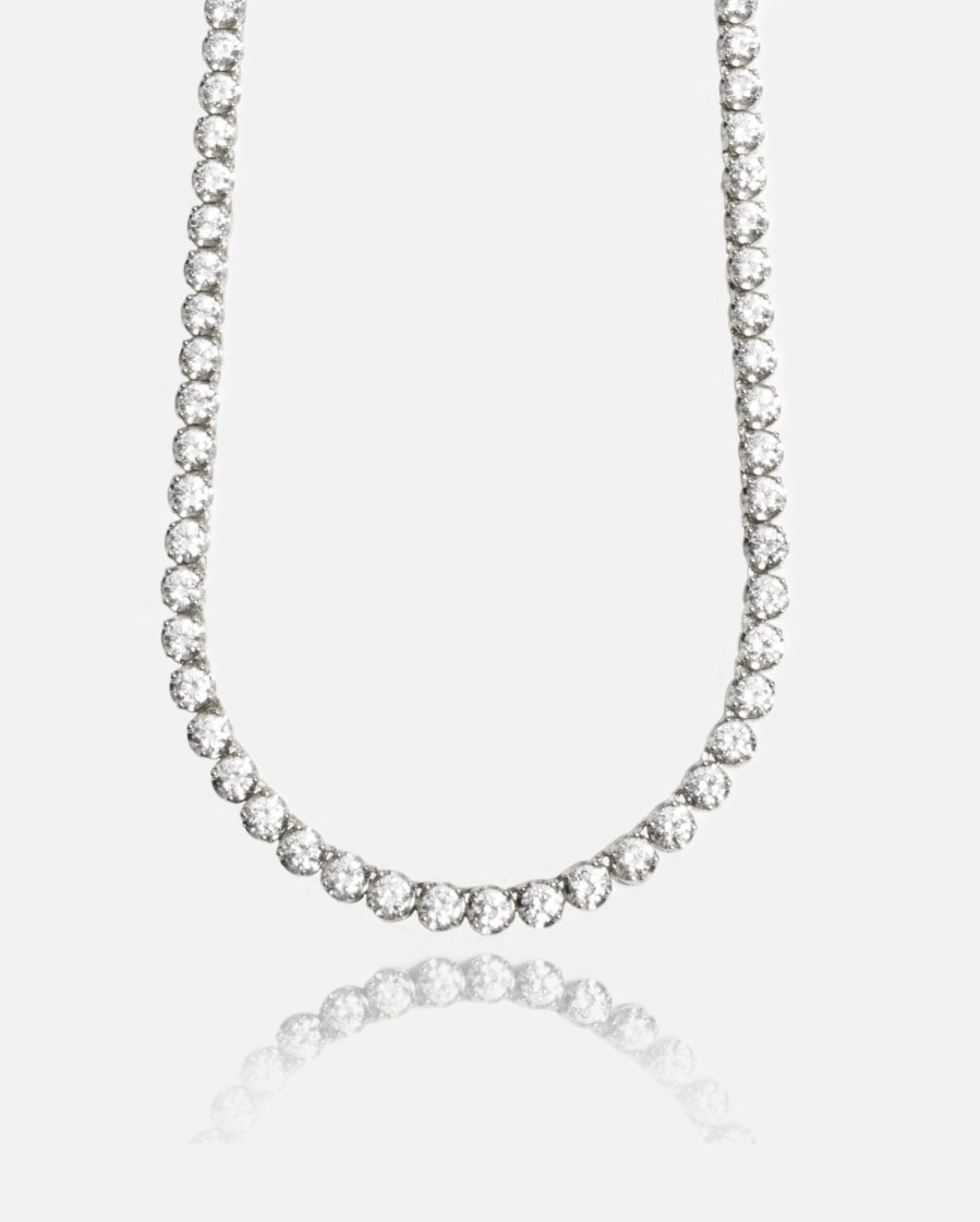 Iced Jewellery | JWL-CHN Iced Jewellery 5Mm Round Tennis Chain