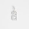 Pendants | cernucci Pendants Iced 2 Number Pendant