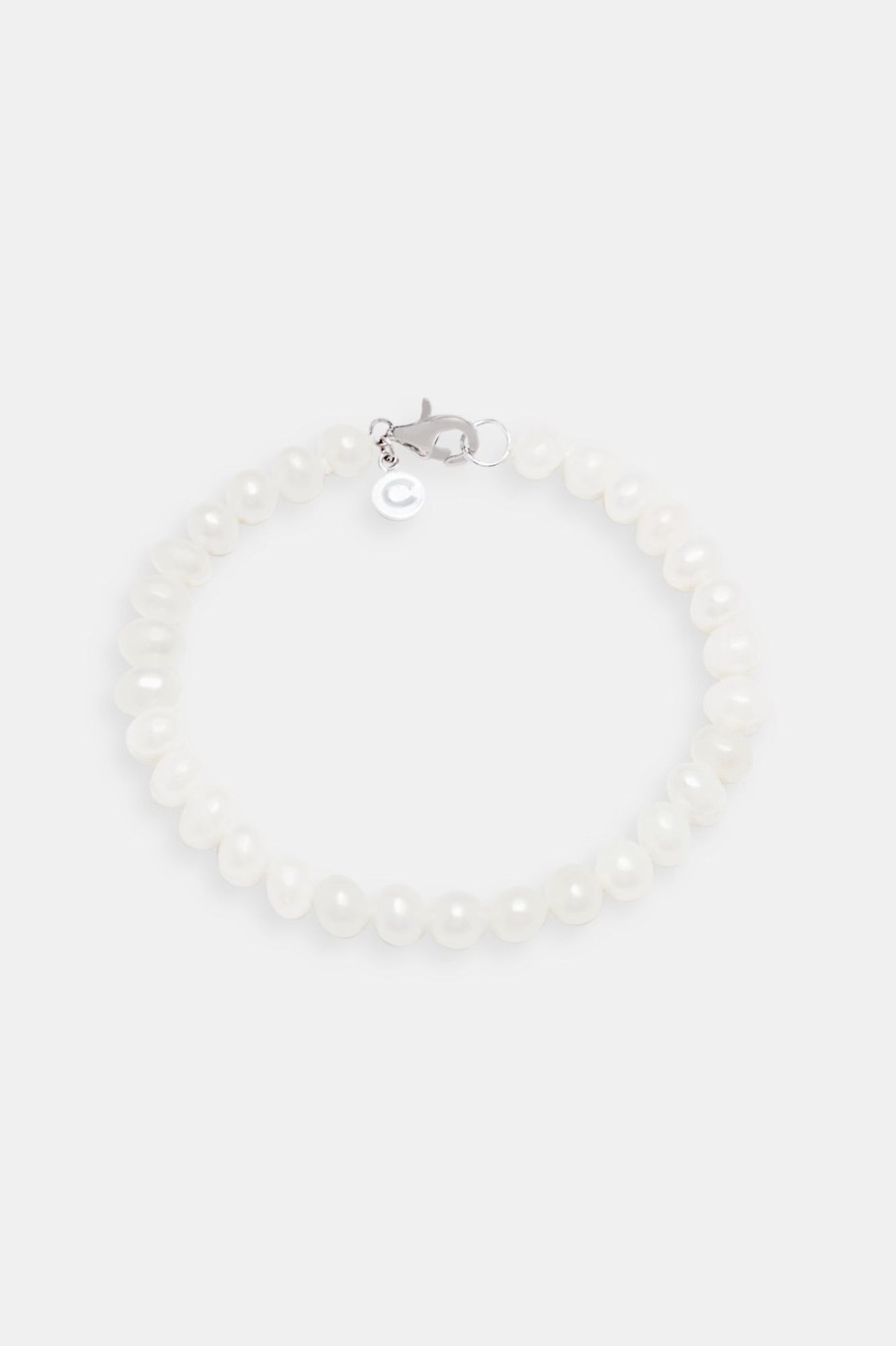 925 Sterling Silver | cernucci 925 Sterling Silver 6Mm Pearl Bracelet