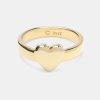 Rings | JWL-RNG Rings Polished Heart Ring - Gold