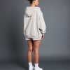 Hoodies & Sweatshirts | CLO-TOP-HS-HOOD Hoodies & Sweatshirts Oversized Zip Hoodie - Stone