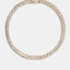 Chokers | JWL-CHN Chokers 8Mm Prong Cuban Chain Choker