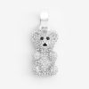 Pendants | cernucci Pendants Iced Gummy Bear Pendant