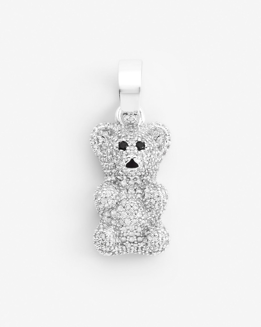 Pendants | cernucci Pendants Iced Gummy Bear Pendant