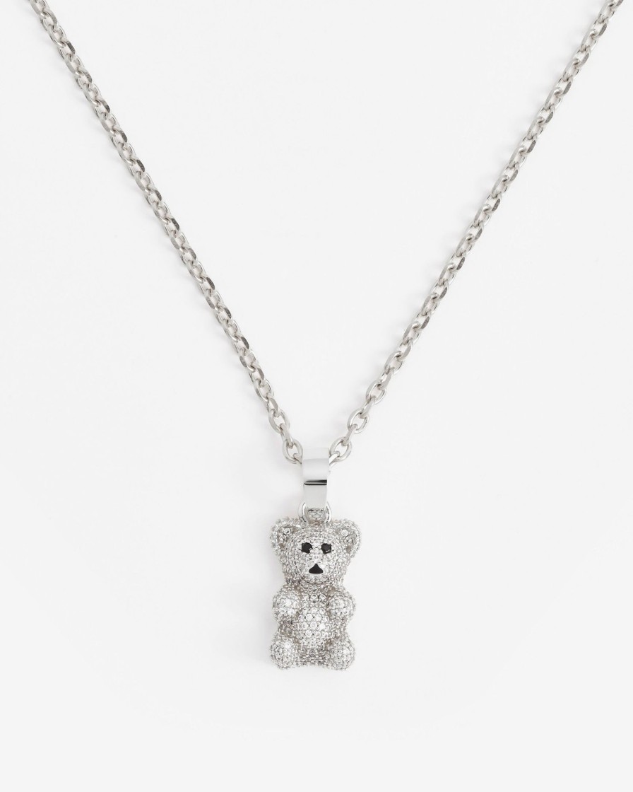 Pendants | cernucci Pendants Iced Gummy Bear Pendant