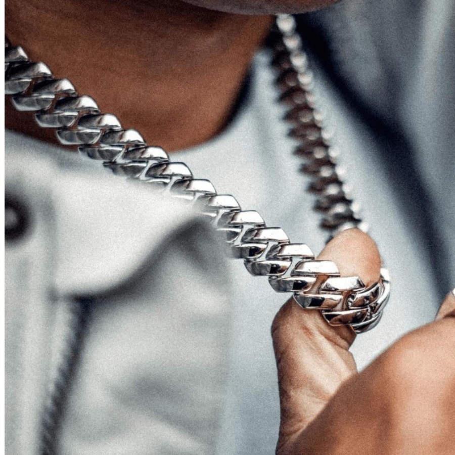 Chains | cernucci Chains 14Mm Miami Prong Link Chain