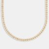 Chains | JWL-CHN Chains 5Mm Gold Plated Double Row Tennis Chain