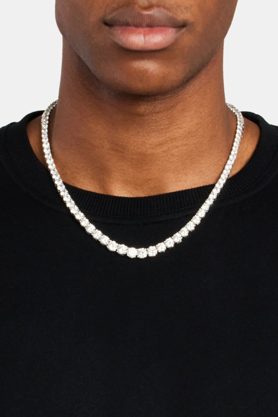 Chains | cernucci Chains Graduated Tennis Chain