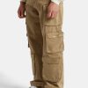 Jeans | CLO-BOT-DEN Jeans Baggy Utility Cargo Jeans - Beige