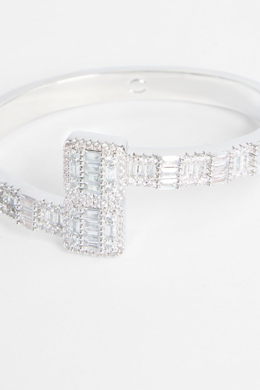 Bracelets & Bangles | JWL-BRA Bracelets & Bangles 6Mm Iced Cluster Bangle