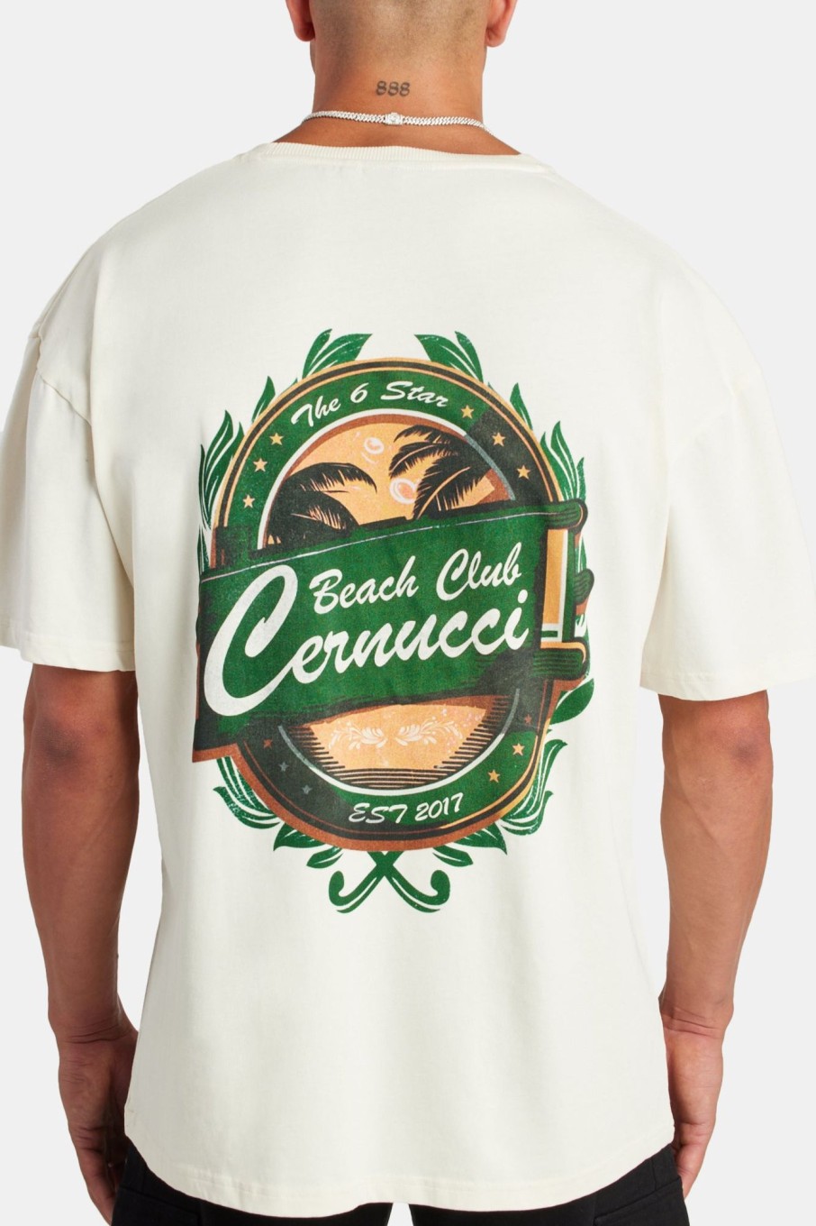 T-Shirts & Vests | cernucci T-Shirts & Vests Cernucci Beach Club T-Shirt