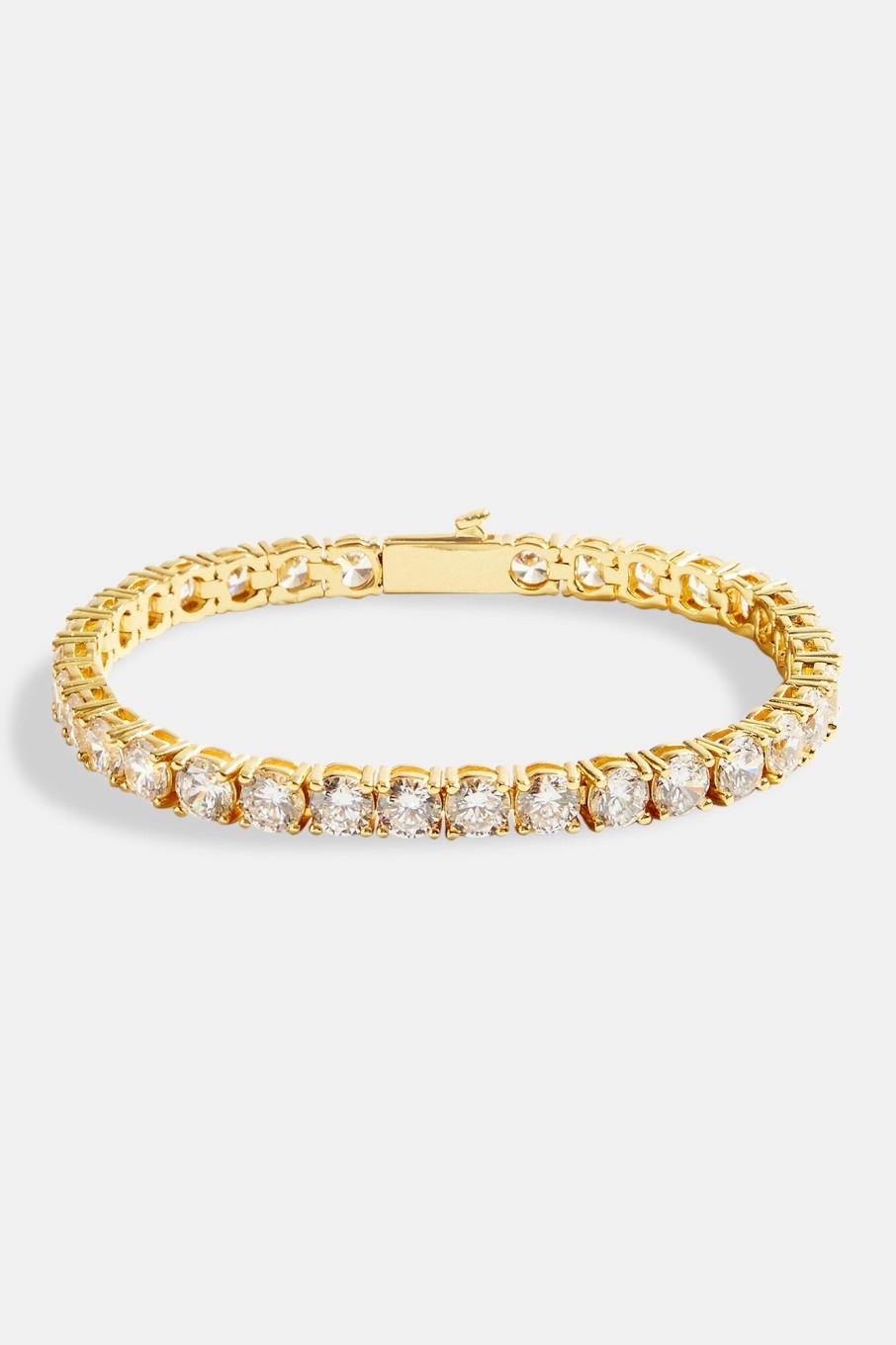 Bracelets & Bangles | JWL-BRA Bracelets & Bangles 5Mm Tennis Bracelet - Gold