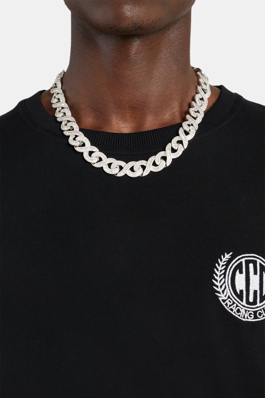 Chains | cernucci Chains 15Mm Iced Cz Baguette Infinity Chain