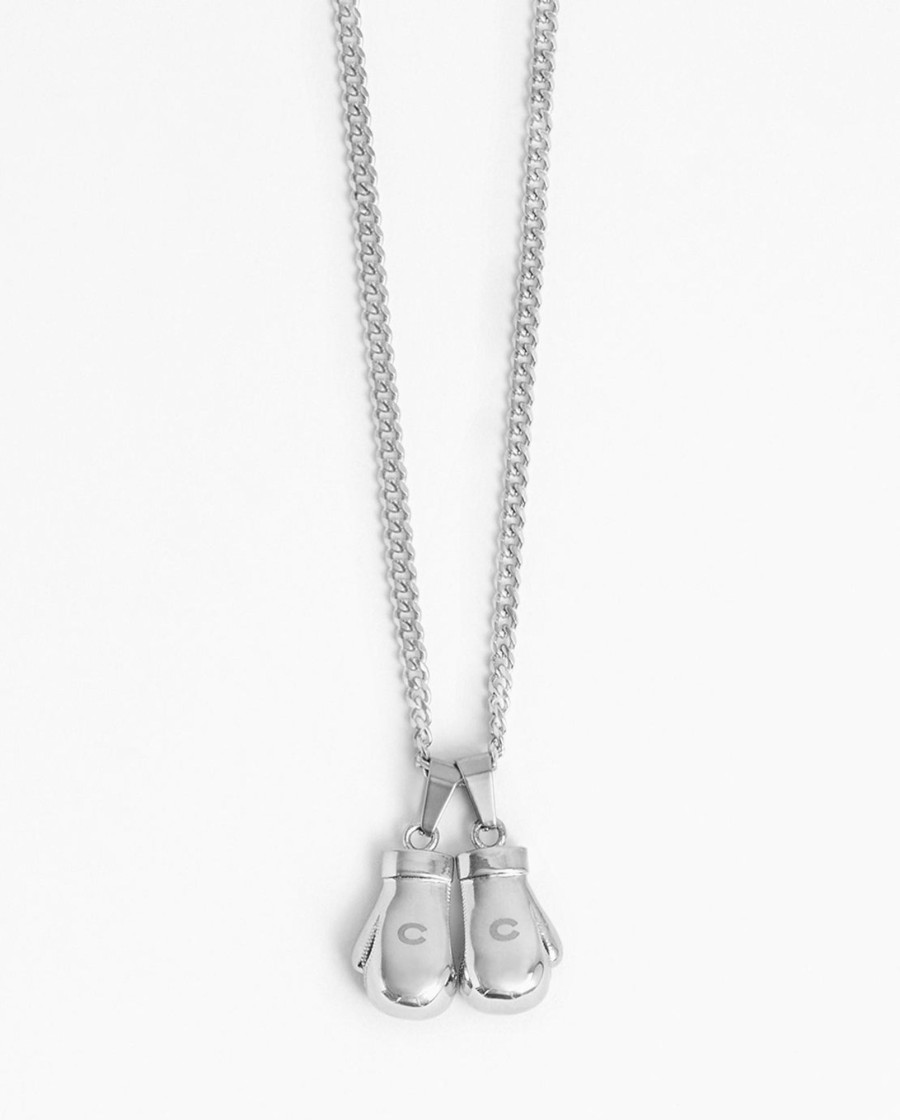 Necklaces | cernucci Necklaces 3Mm Boxing Glove Cuban Chain Necklace