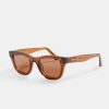 Accessories | CLO-ACC Accessories Rounded Square Acetate Frame Sunglasses - Brown