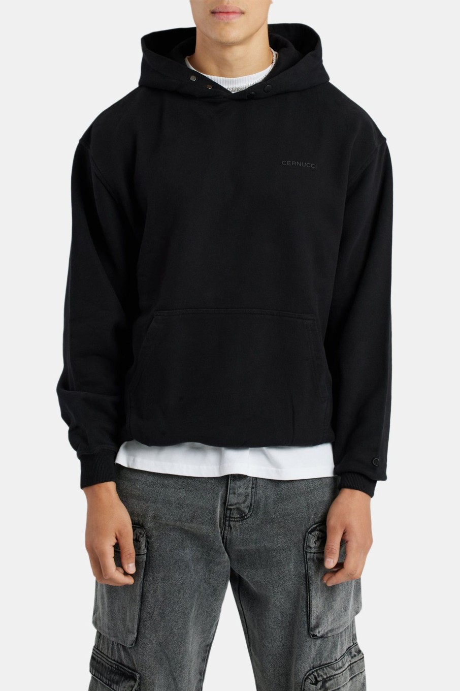 Hoodies & Sweatshirts | cernucci Hoodies & Sweatshirts Cernucci Hoodie - Black