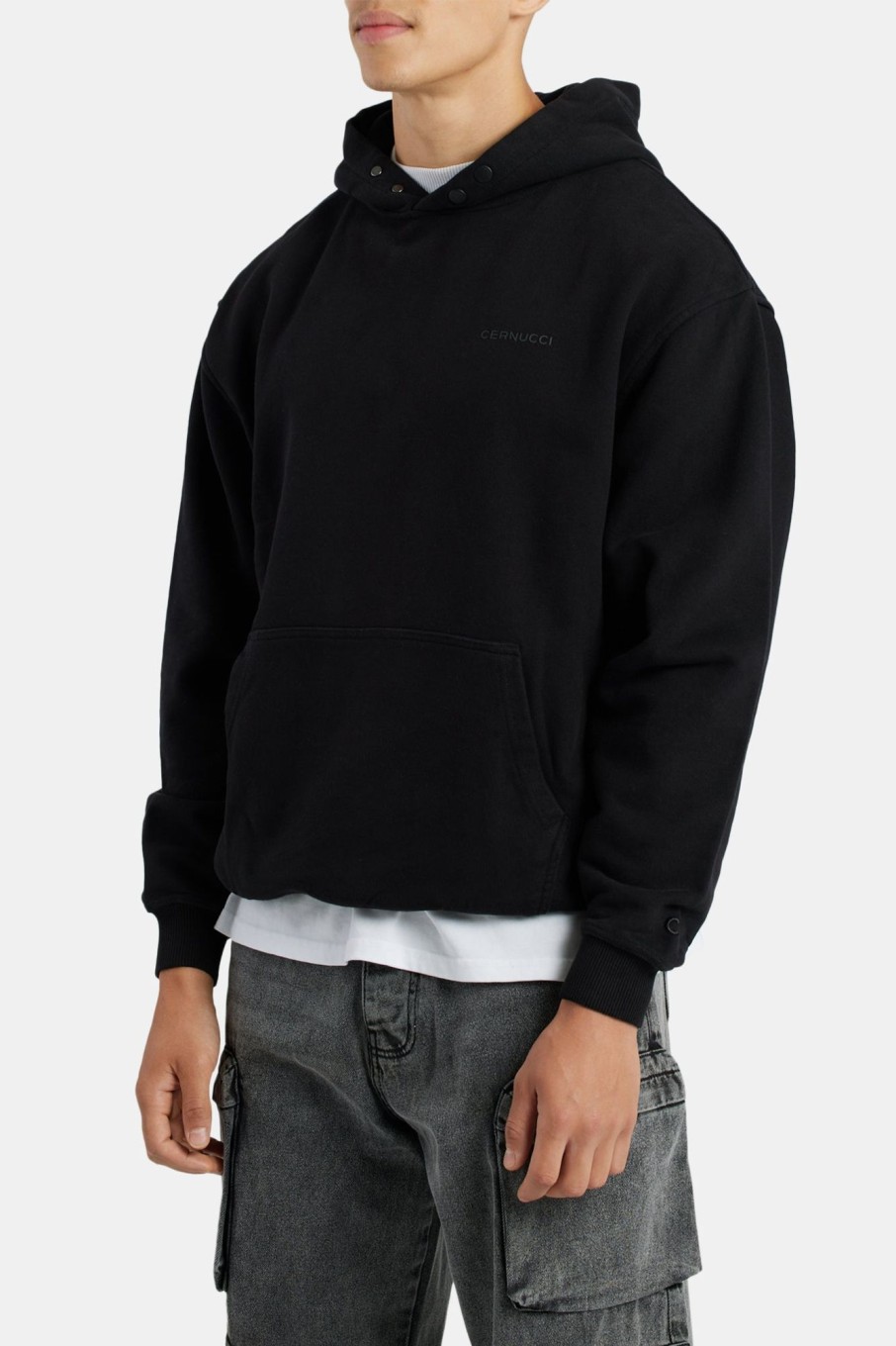 Hoodies & Sweatshirts | cernucci Hoodies & Sweatshirts Cernucci Hoodie - Black