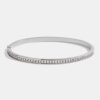 Bracelets & Bangles | cernucci Bracelets & Bangles 4Mm Iced Cz Polished Bangle