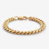 Bracelets & Bangles | cernucci Bracelets & Bangles 8Mm Miami Cuban Link Bracelet - Gold