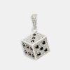 Pendants | cernucci Pendants 20Mm Iced Cz Dice Pendant