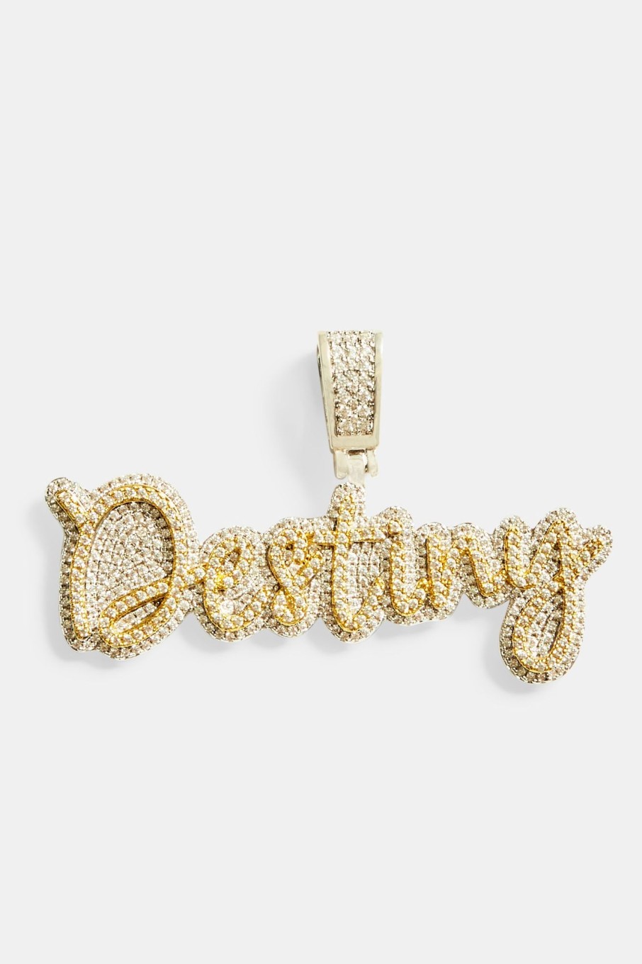 Custom Jewellery | JWL-CUST Custom Jewellery Custom Script Font Pendant