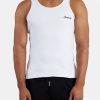 T-Shirts & Vests | cernucci T-Shirts & Vests Slim Fit Embroidered Vest - White