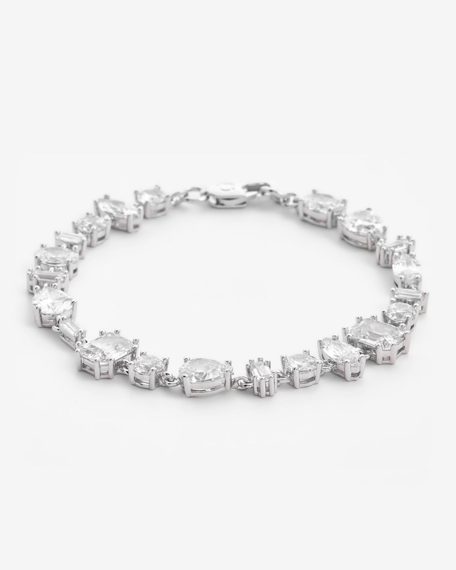 Bracelets & Bangles | JWL-BRA Bracelets & Bangles Mixed Shape Tennis Bracelet