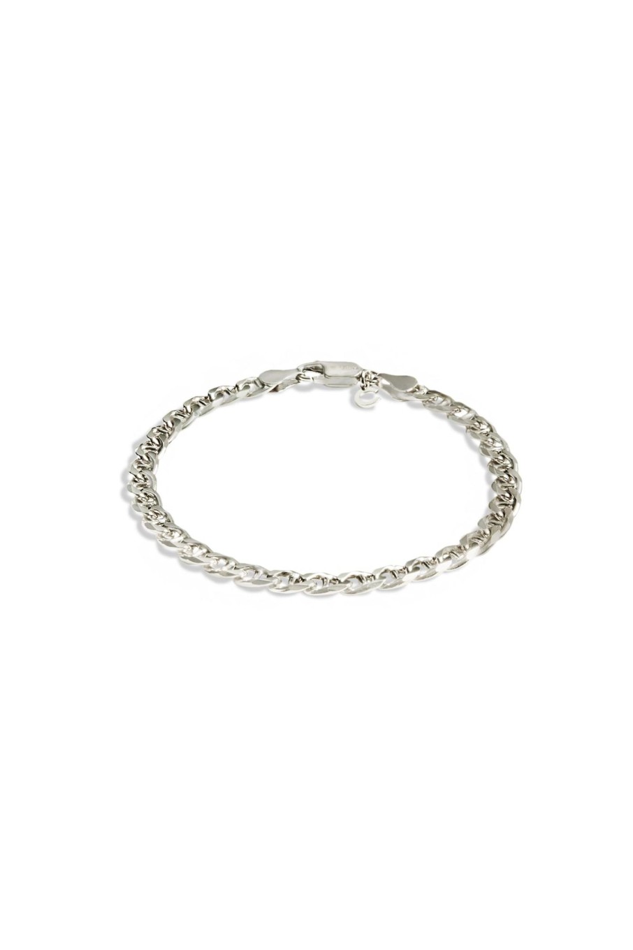 Jewellery Sets | cernucci Jewellery Sets 925 Sterling Silver Coffee Bean Bracelet U0026 Chain