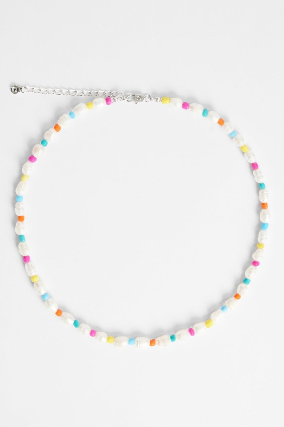 Pearl Necklaces & Bracelets | cernucci Pearl Necklaces & Bracelets 6Mm Colourful Bead U0026 Freshwater Pearl Necklace