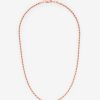 Chains | JWL-CHN Chains 925 3Mm Rope Chain - Rose Gold