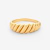 Rings | cernucci Rings Dome Ring - Gold