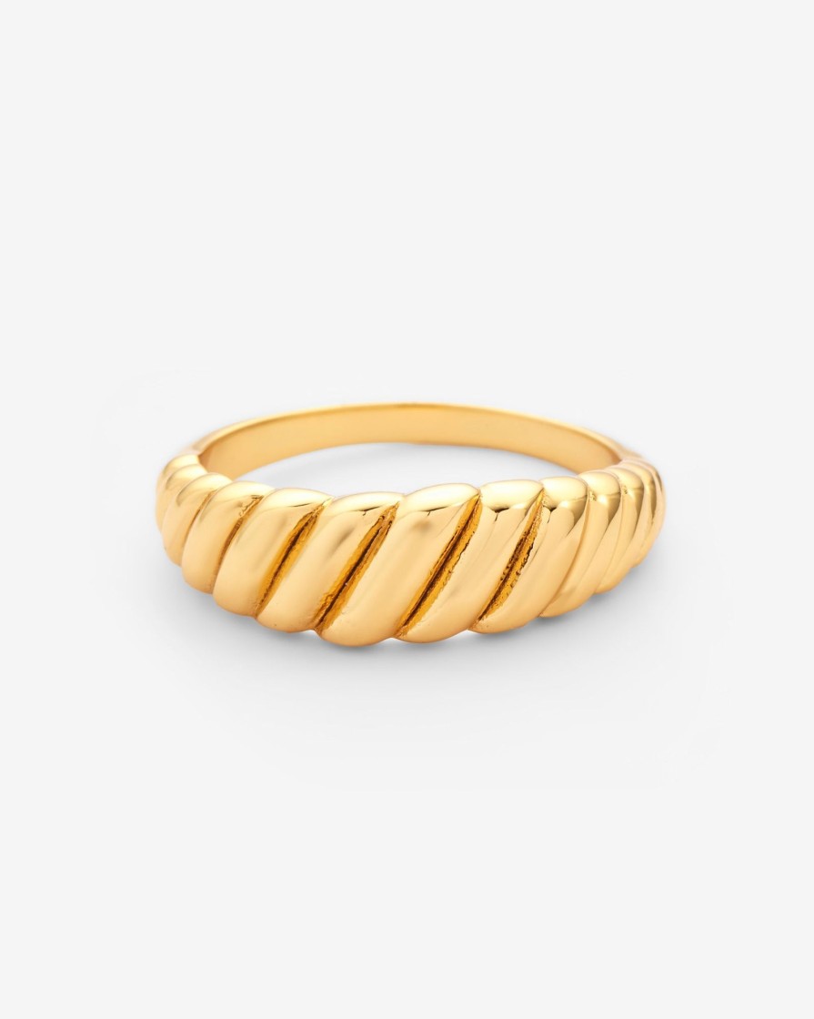 Rings | cernucci Rings Dome Ring - Gold