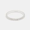 Iced Jewellery | JWL-RNG Iced Jewellery Womens 2Mm 925 Clear Cz Tennis Ring