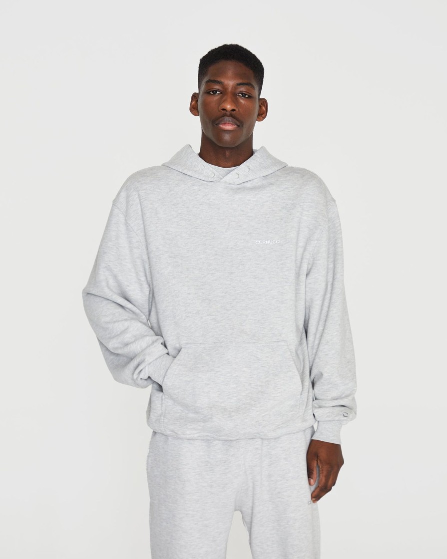 Hoodies & Sweatshirts | cernucci Hoodies & Sweatshirts Cernucci Hoodie - Grey Marl