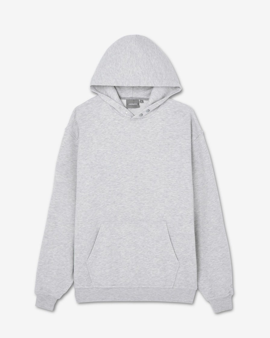 Hoodies & Sweatshirts | cernucci Hoodies & Sweatshirts Cernucci Hoodie - Grey Marl