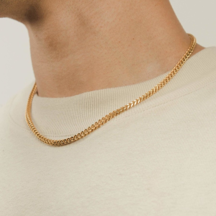 Chains | JWL-CHN Chains 3Mm Franco Chain - Gold