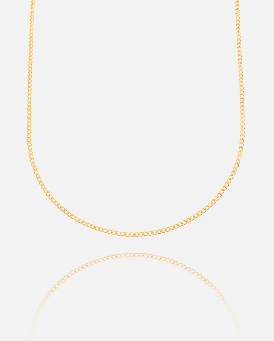 Chains | JWL-CHN Chains 2Mm Curb Chain - Gold