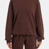 Hoodies & Sweatshirts | CLO-TOP-HS-SWE Hoodies & Sweatshirts Ladies Sweatshirt - Chestnut