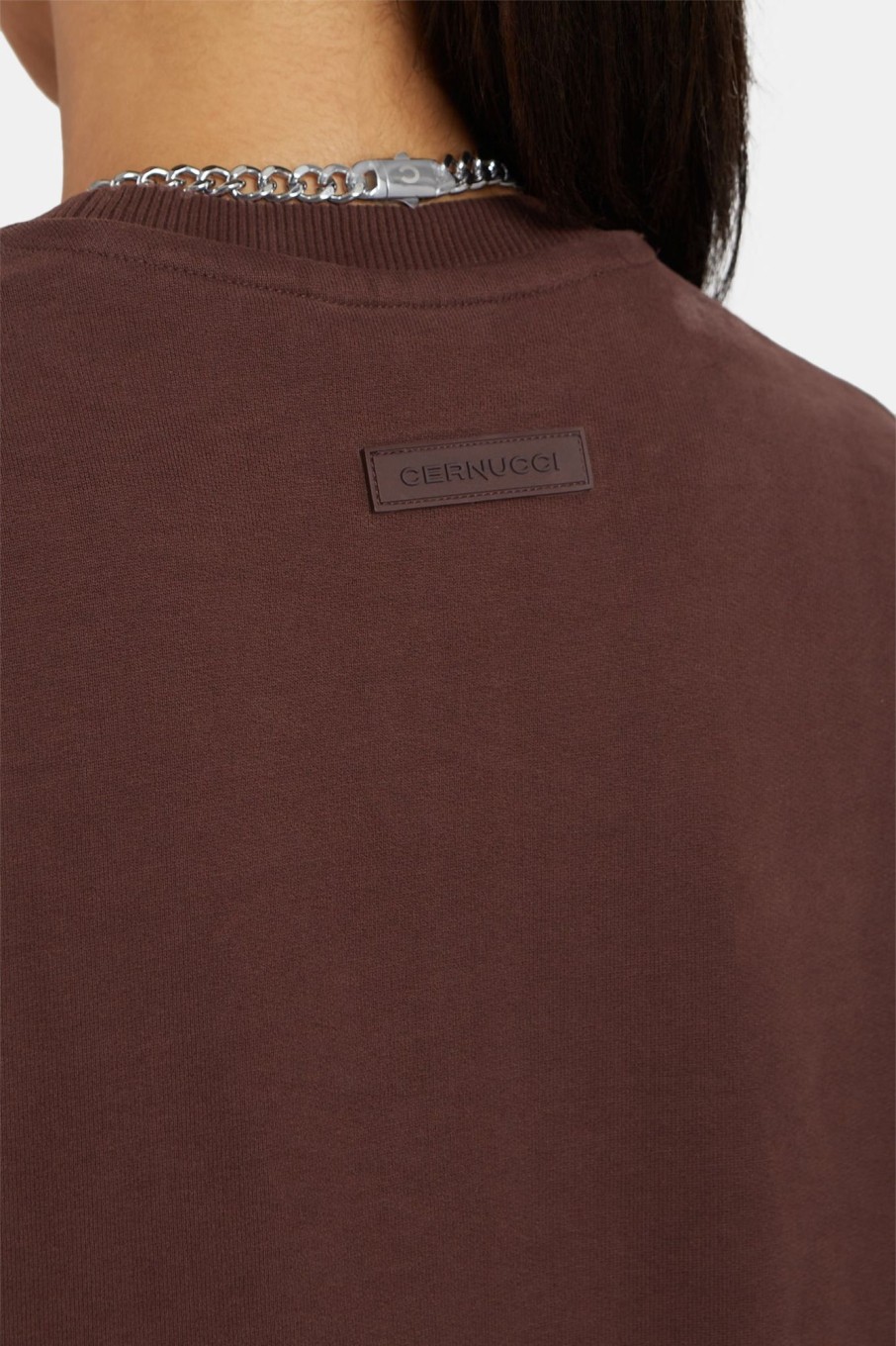 Hoodies & Sweatshirts | CLO-TOP-HS-SWE Hoodies & Sweatshirts Ladies Sweatshirt - Chestnut