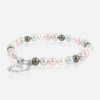 Pearls | JWL-BRA-PRL Pearls 6Mm Pearl Bracelet - Pink Multi