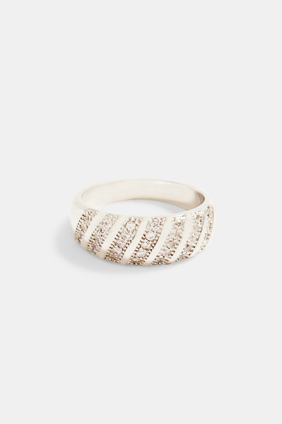 Rings | cernucci Rings 8Mm Iced Cz Mix Band Ring