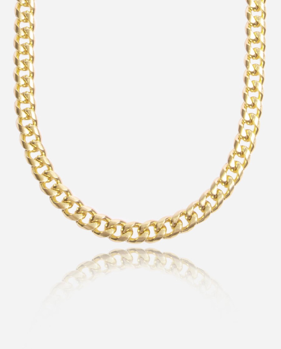 Chains | cernucci Chains 5Mm Miami Cuban Chain - Gold