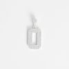 Pendants | cernucci Pendants Iced 0 Number Pendant