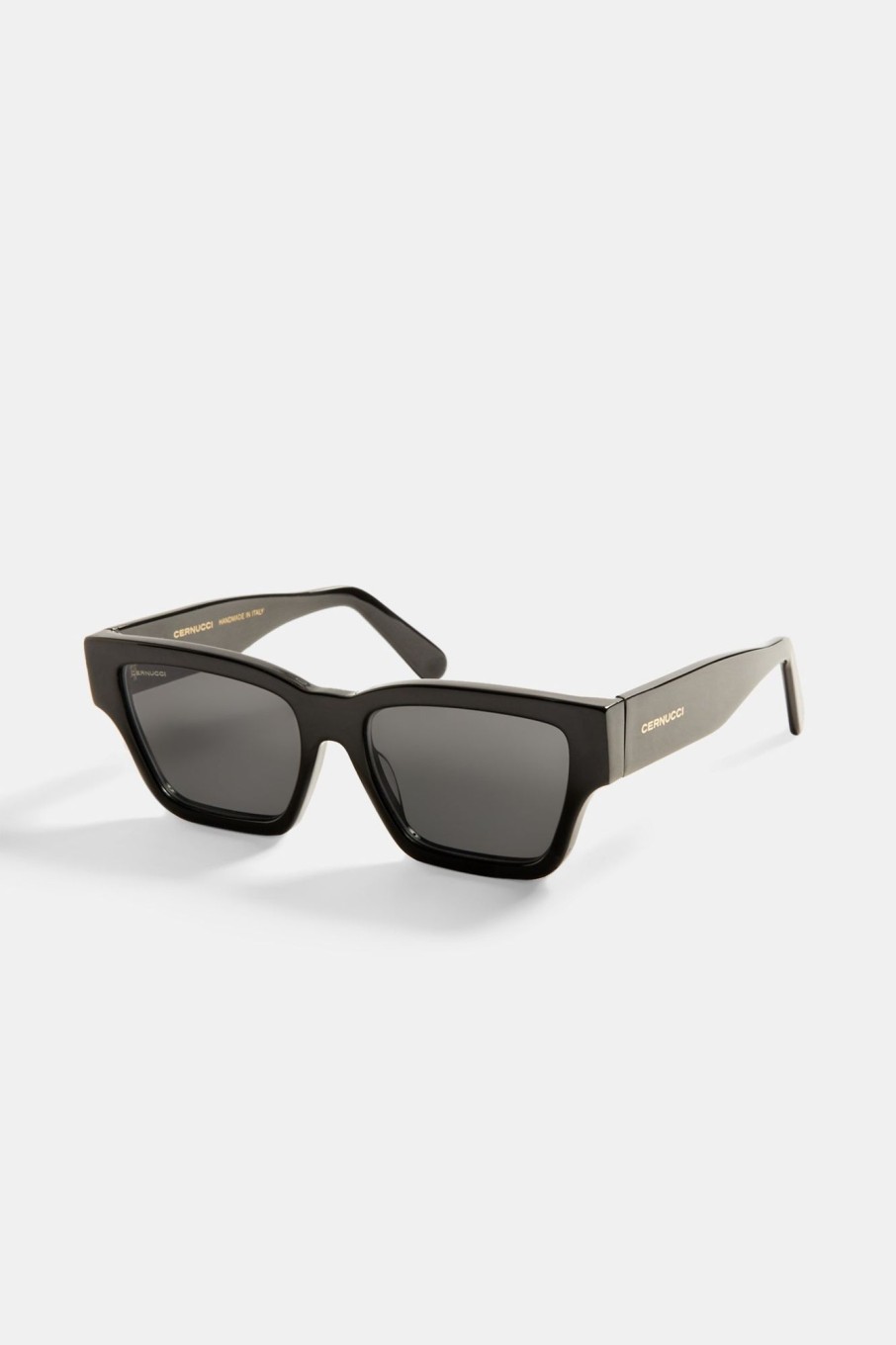 Accessories | CLO-ACC Accessories Beseled Chunky Square Acetate Frame Sunglasses - Black