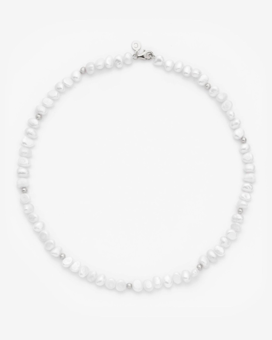 Necklaces | cernucci Necklaces 7Mm Baroque Freshwater Pearl Necklace