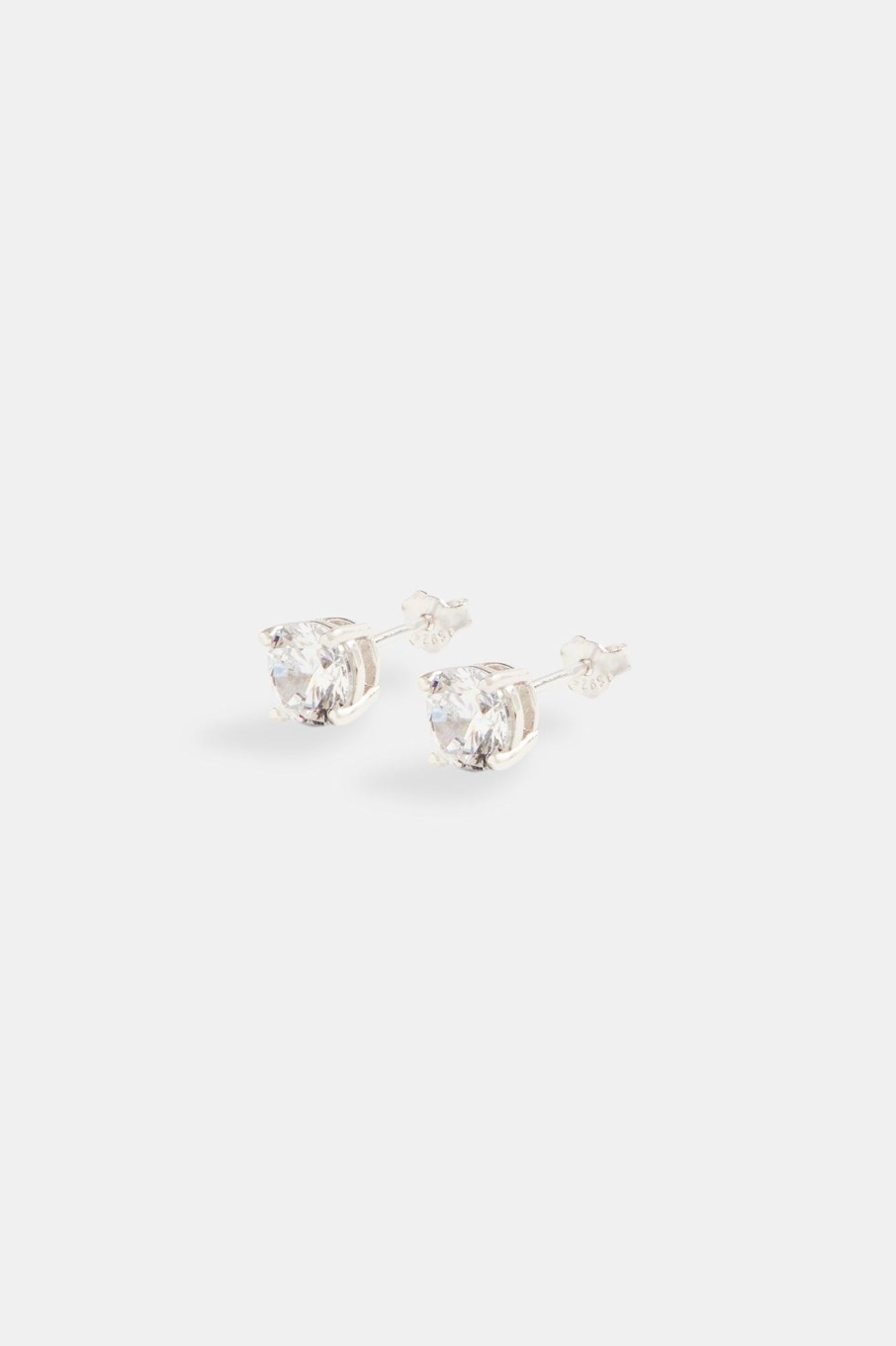 Iced Jewellery | JWL-EAR Iced Jewellery Womens 6Mm Round Cut Stud Earrings