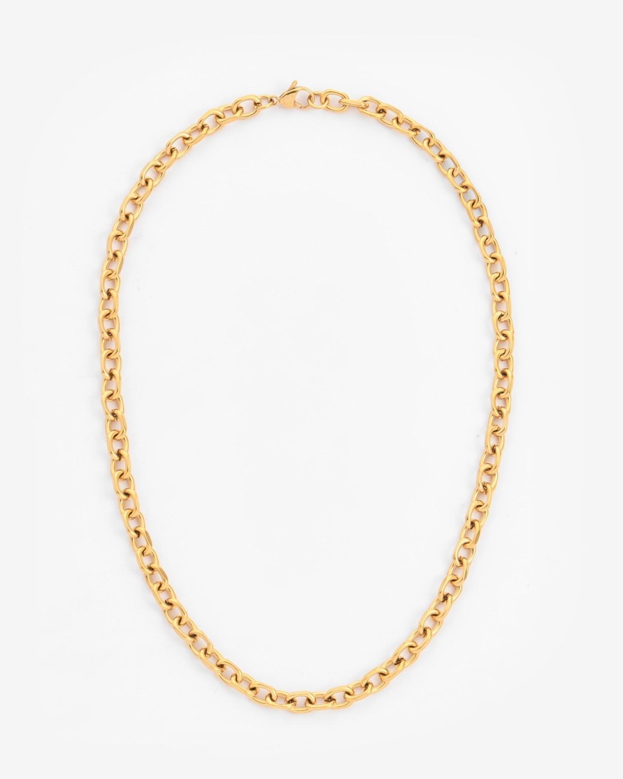 Chains | cernucci Chains 7Mm Hermes Link Chain - Gold